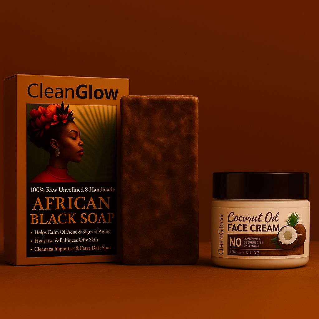 Clear Skin Duo: Soap + Face Moisturizer Bundle